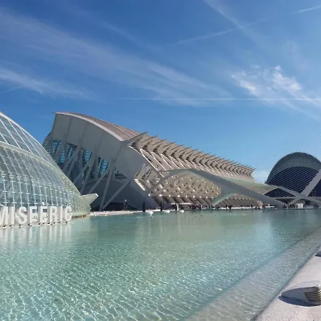 Apartament Cerca De La Ciudad De Ciencias Walencja